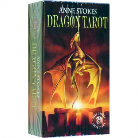 Гадание по картам Таро, книга Anne Stokes Dragon Tarot купить по скидке