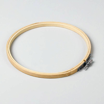 Пяльцы для вышивания деревянные, d=19 см