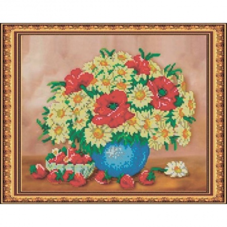 Обучение игре на фортепиано, книга 'Весенний букет с клубникой' 30x24см набор на атласе для вышивания чешским бисером 'Вышивочка' в коробке ВЛ-003 купить по скидке